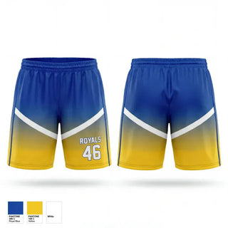 Mens Reversible Basketball Shorts, Royals, Women's Basketball, Teamtime, Team time, sublimation, custom sports apparel, team uniforms, spirit wear, spiritwear, sports uniforms, custom shirts, team store, custom team store, fundraiser sports, apparel fundraiser