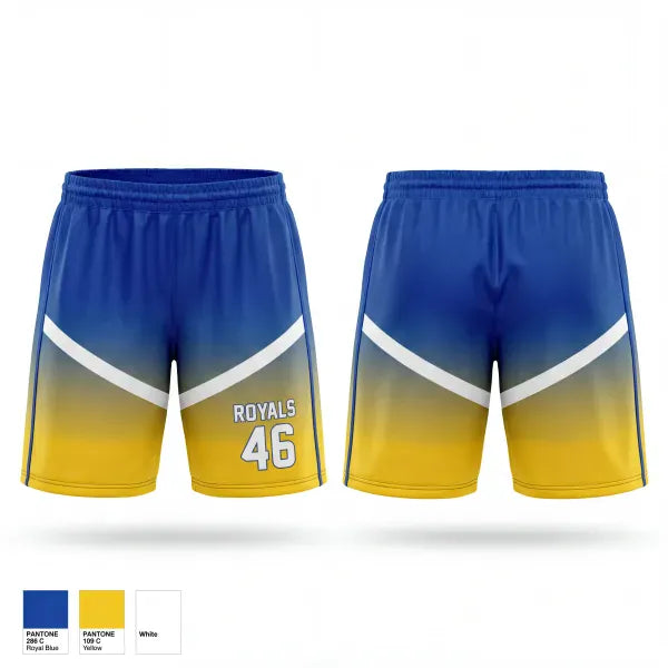 Mens Reversible Basketball Shorts, Royals, Women's Basketball, Teamtime, Team time, sublimation, custom sports apparel, team uniforms, spirit wear, spiritwear, sports uniforms, custom shirts, team store, custom team store, fundraiser sports, apparel fundraiser