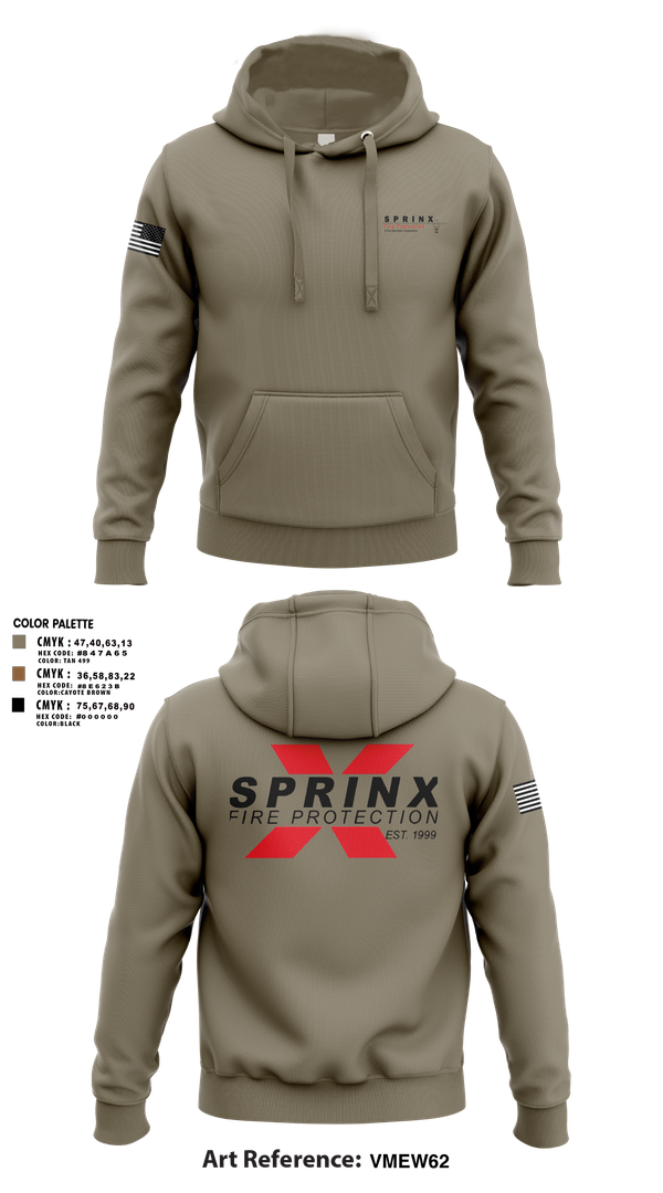 Hoodie, SPRINX FIRE PROTECTION, , Teamtime, Team time, sublimation, custom sports apparel, team uniforms, spirit wear, spiritwear, sports uniforms, custom shirts, team store, custom team store, fundraiser sports, apparel fundraiser