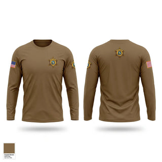 Long Sleeve Performance Shirt, Noble county sheriffs dept, Police, Teamtime, Team time, sublimation, custom sports apparel, team uniforms, spirit wear, spiritwear, sports uniforms, custom shirts, team store, custom team store, fundraiser sports, apparel fundraiser
