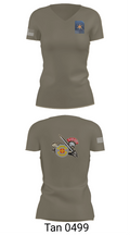 HHB, 428th Field Artillery Brigade 81466610 Women's Short Sleeve V-neck Shirt - 68