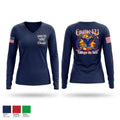 Engine 123 Women's Long Sleeve V-neck Shirt - 1