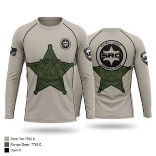 Long Sleeve Performance Shirt, PICKENS COUNTY SHERIFF'S OFFICE SRO, Police, Teamtime, Team time, sublimation, custom sports apparel, team uniforms, spirit wear, spiritwear, sports uniforms, custom shirts, team store, custom team store, fundraiser sports, apparel fundraiser