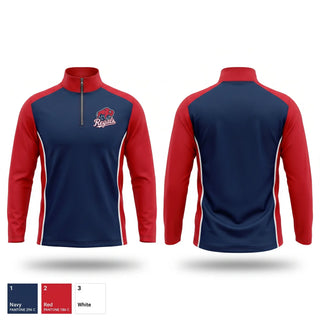 Quarter Zip Jacket, Buffalo Regals, Ice Hockey, Teamtime, Team time, sublimation, custom sports apparel, team uniforms, spirit wear, spiritwear, sports uniforms, custom shirts, team store, custom team store, fundraiser sports, apparel fundraiser