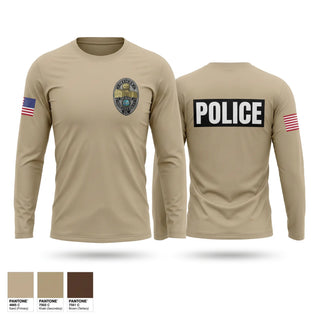 Long Sleeve Performance Shirt, Cross City Police, Police, Teamtime, Team time, sublimation, custom sports apparel, team uniforms, spirit wear, spiritwear, sports uniforms, custom shirts, team store, custom team store, fundraiser sports, apparel fundraiser