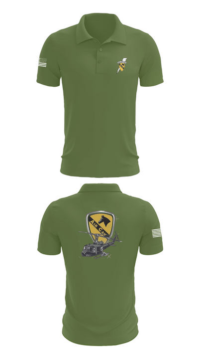 3227 aircav 53479323 Short Sleeve Performance Polo - 47