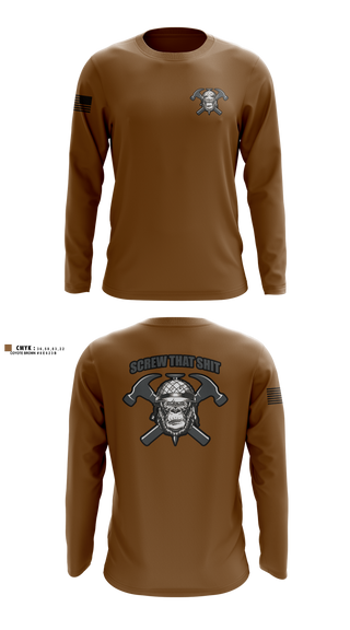 Long Sleeve Performance Shirt, HEAVY HITTERS, Army, Teamtime, Team time, sublimation, custom sports apparel, team uniforms, spirit wear, spiritwear, sports uniforms, custom shirts, team store, custom team store, fundraiser sports, apparel fundraiser