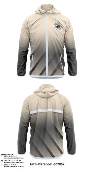 Windbreaker, Intercoastal FC, Men's Soccer, Teamtime, Team time, sublimation, custom sports apparel, team uniforms, spirit wear, spiritwear, sports uniforms, custom shirts, team store, custom team store, fundraiser sports, apparel fundraiser