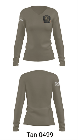 Womens Long Sleeve Vneck Shirt, MDP2026, Army, Teamtime, Team time, sublimation, custom sports apparel, team uniforms, spirit wear, spiritwear, sports uniforms, custom shirts, team store, custom team store, fundraiser sports, apparel fundraiser