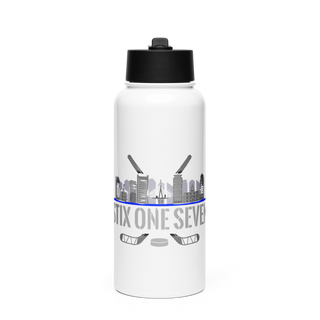 Stix One Seven Stainless Steel Water Bottle with a Straw Lid