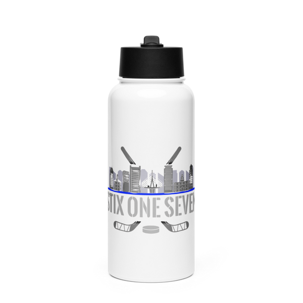 Stix One Seven Stainless Steel Water Bottle with a Straw Lid