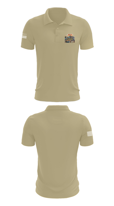 USA Dwight d eisenhower 96831830 Short Sleeve Performance Polo - 83