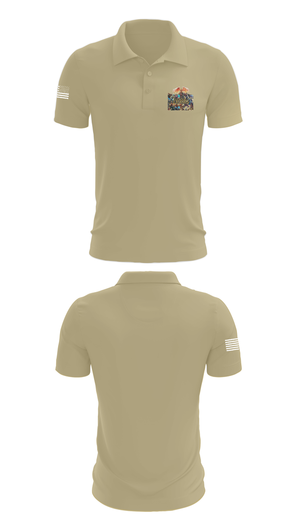 Short Sleeve Performance Polo, USA Dwight d eisenhower, , Teamtime, Team time, sublimation, custom sports apparel, team uniforms, spirit wear, spiritwear, sports uniforms, custom shirts, team store, custom team store, fundraiser sports, apparel fundraiser