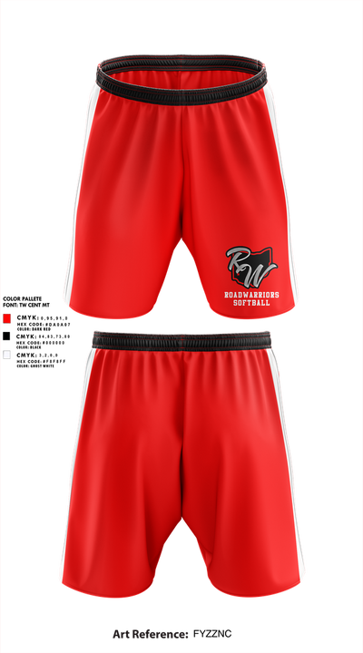 Roadwarriors 73677409 Athletic Shorts With Pockets - 1