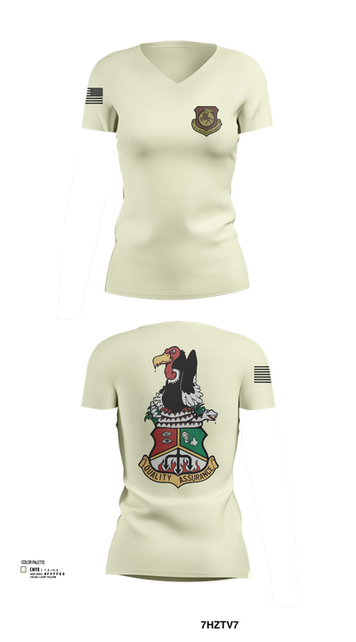 Vipers Women's Short Sleeve V-neck Shirt - 37
