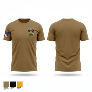 Short Sleeve Performance Shirt, Gore Police Department, Police, Teamtime, Team time, sublimation, custom sports apparel, team uniforms, spirit wear, spiritwear, sports uniforms, custom shirts, team store, custom team store, fundraiser sports, apparel fundraiser