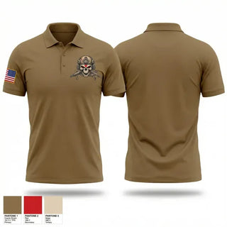 Short Sleeve Performance Polo, 354 Medical Logistics Company, Army, Teamtime, Team time, sublimation, custom sports apparel, team uniforms, spirit wear, spiritwear, sports uniforms, custom shirts, team store, custom team store, fundraiser sports, apparel fundraiser