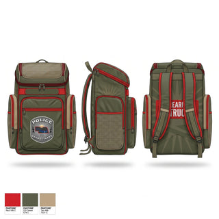 Gear Bag, Grand Island Police, Police, Teamtime, Team time, sublimation, custom sports apparel, team uniforms, spirit wear, spiritwear, sports uniforms, custom shirts, team store, custom team store, fundraiser sports, apparel fundraiser
