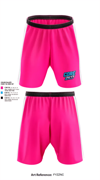 Athletic Shorts With Pockets, Core 2k17, Softball, Teamtime, Team time, sublimation, custom sports apparel, team uniforms, spirit wear, spiritwear, sports uniforms, custom shirts, team store, custom team store, fundraiser sports, apparel fundraiser