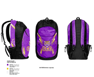 Gear Bag, Gray Court-Owings Football and Cheer, Spirit Store, Teamtime, Team time, sublimation, custom sports apparel, team uniforms, spirit wear, spiritwear, sports uniforms, custom shirts, team store, custom team store, fundraiser sports, apparel fundraiser