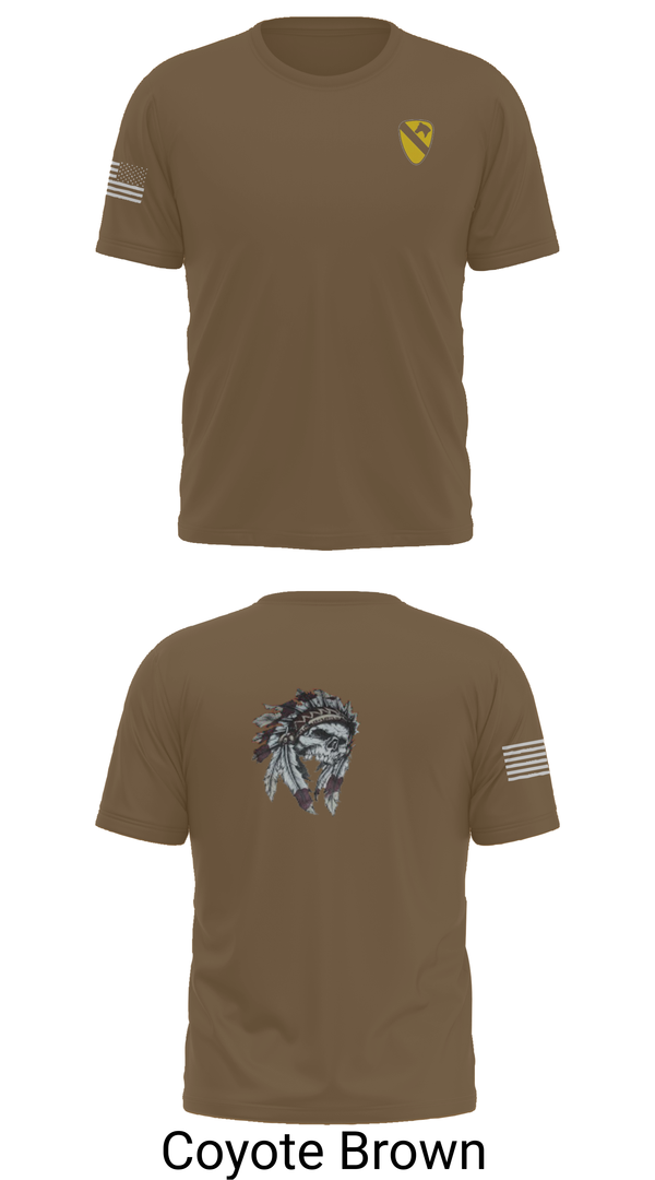 Short Sleeve Performance Shirt, 6-9 Cavalry Regiment, , Teamtime, Team time, sublimation, custom sports apparel, team uniforms, spirit wear, spiritwear, sports uniforms, custom shirts, team store, custom team store, fundraiser sports, apparel fundraiser
