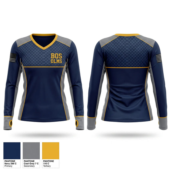 Old School Cotton Feel Shirt, BOS OLMS, Police, Teamtime, Team time, sublimation, custom sports apparel, team uniforms, spirit wear, spiritwear, sports uniforms, custom shirts, team store, custom team store, fundraiser sports, apparel fundraiser