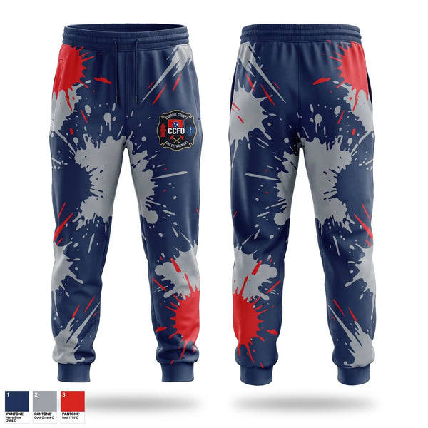 Sweatpants, Carroll county fire department, , Teamtime, Team time, sublimation, custom sports apparel, team uniforms, spirit wear, spiritwear, sports uniforms, custom shirts, team store, custom team store, fundraiser sports, apparel fundraiser