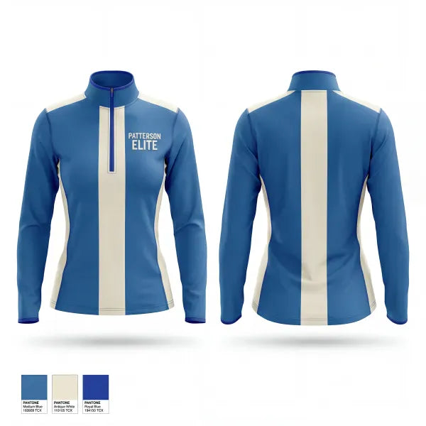 Quarter Zip Jacket, PATTERSON ELITE, Men's Basketball, Teamtime, Team time, sublimation, custom sports apparel, team uniforms, spirit wear, spiritwear, sports uniforms, custom shirts, team store, custom team store, fundraiser sports, apparel fundraiser
