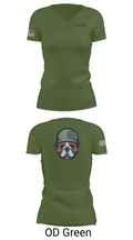 Indy Radio Platoon 10234991 Women's Short Sleeve V-neck Shirt - 48