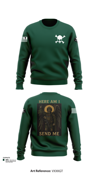 Crew Neck Sweatshirt, Charlie Co., , Teamtime, Team time, sublimation, custom sports apparel, team uniforms, spirit wear, spiritwear, sports uniforms, custom shirts, team store, custom team store, fundraiser sports, apparel fundraiser