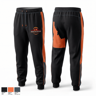 Joggers, Iron mountain outlaws, Wrestling, Teamtime, Team time, sublimation, custom sports apparel, team uniforms, spirit wear, spiritwear, sports uniforms, custom shirts, team store, custom team store, fundraiser sports, apparel fundraiser