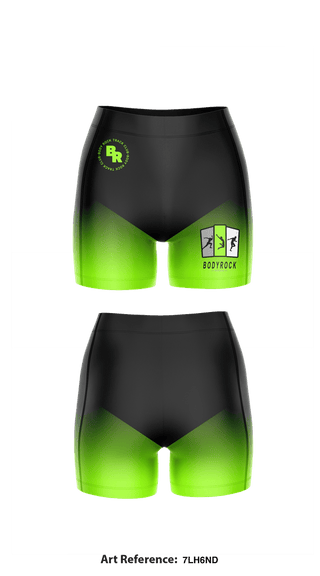 Womens Compression Shorts, Body Rock Track Club, Track & Field, Teamtime, Team time, sublimation, custom sports apparel, team uniforms, spirit wear, spiritwear, sports uniforms, custom shirts, team store, custom team store, fundraiser sports, apparel fundraiser