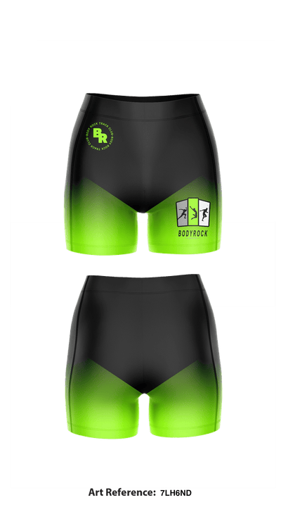 Body Rock Track Club 29403236 Women's Compression Shorts - 2