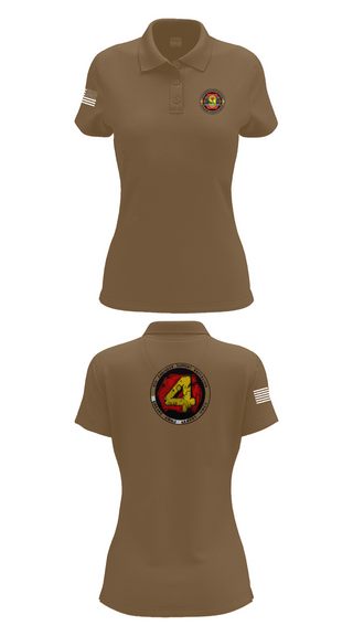Womens Short Sleeve Performance Polo, 9th Engineer Support Battalion, Marines, Teamtime, Team time, sublimation, custom sports apparel, team uniforms, spirit wear, spiritwear, sports uniforms, custom shirts, team store, custom team store, fundraiser sports, apparel fundraiser