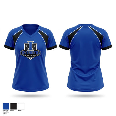 Irvington Ravens Women's Short Sleeve V-neck Shirt - 1
