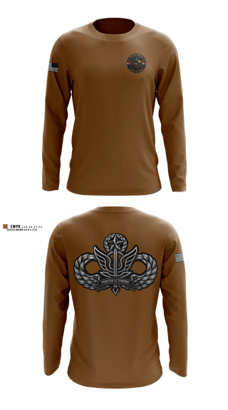 Long Sleeve Performance Shirt, 112th SIG BN (SO)(A), Army, Teamtime, Team time, sublimation, custom sports apparel, team uniforms, spirit wear, spiritwear, sports uniforms, custom shirts, team store, custom team store, fundraiser sports, apparel fundraiser