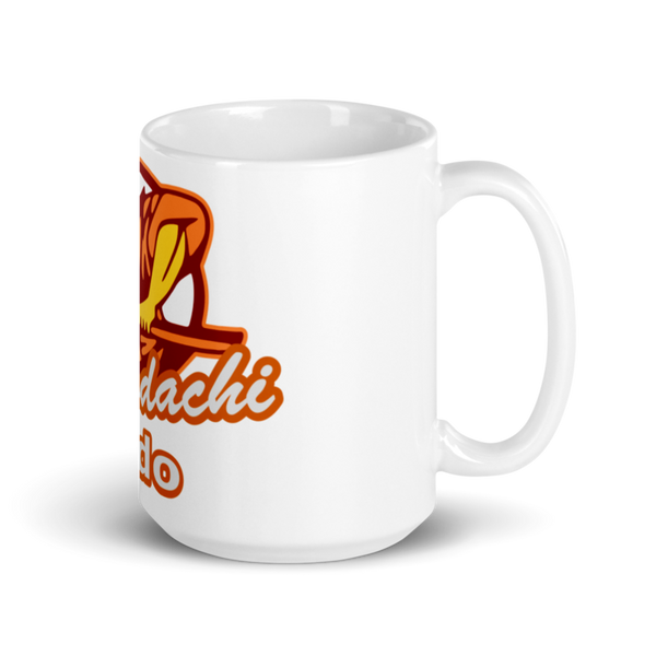 Wahadachi Judo 92846845 White Glossy Mug - Small