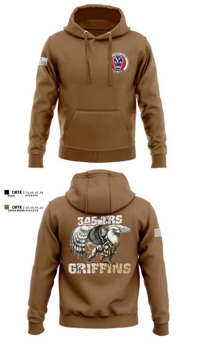 345th TRS 44562231 Hoodie - 2