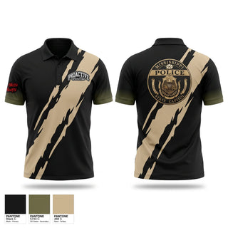 Short Sleeve Performance Polo, Proactive Patrol Club, Police, Teamtime, Team time, sublimation, custom sports apparel, team uniforms, spirit wear, spiritwear, sports uniforms, custom shirts, team store, custom team store, fundraiser sports, apparel fundraiser