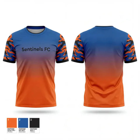 Old School Cotton Feel Shirt, Sentinels FC, Men's Soccer, Teamtime, Team time, sublimation, custom sports apparel, team uniforms, spirit wear, spiritwear, sports uniforms, custom shirts, team store, custom team store, fundraiser sports, apparel fundraiser