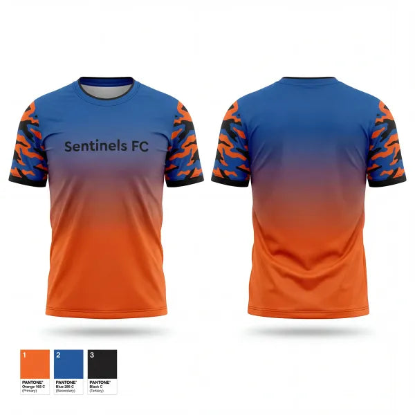 Old School Cotton Feel Shirt, Sentinels FC, Men's Soccer, Teamtime, Team time, sublimation, custom sports apparel, team uniforms, spirit wear, spiritwear, sports uniforms, custom shirts, team store, custom team store, fundraiser sports, apparel fundraiser