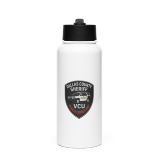 Vehicle Crimes Unit 21517515 Stainless Steel Water Bottle with a Straw Lid