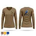 Bravo company Women's Long Sleeve V-neck Shirt - 1