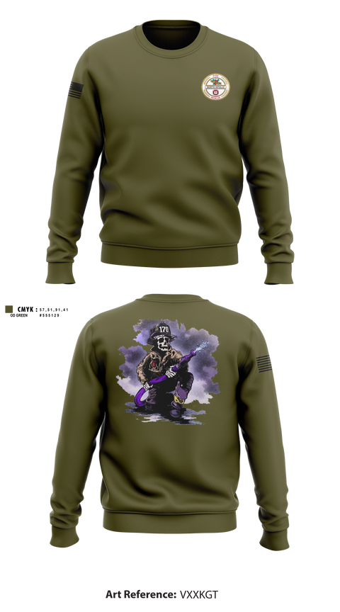 Crew Neck Sweatshirt, 319th IEW, , Teamtime, Team time, sublimation, custom sports apparel, team uniforms, spirit wear, spiritwear, sports uniforms, custom shirts, team store, custom team store, fundraiser sports, apparel fundraiser