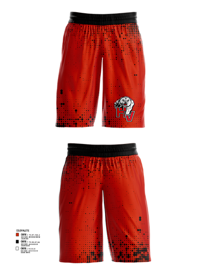 Hatch Valley High School Basketball 36999724 Womens Basketball Shorts - 40
