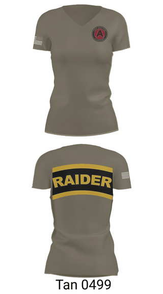 Womens Short Sleeve Vneck Shirt, Dalton Jrotc, Army, Teamtime, Team time, sublimation, custom sports apparel, team uniforms, spirit wear, spiritwear, sports uniforms, custom shirts, team store, custom team store, fundraiser sports, apparel fundraiser