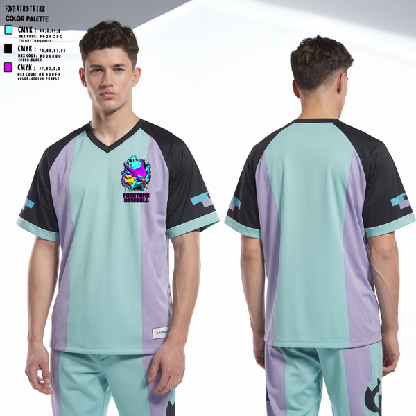 Short Sleeve Performance Shirt, Phantoms, Baseball, Teamtime, Team time, sublimation, custom sports apparel, team uniforms, spirit wear, spiritwear, sports uniforms, custom shirts, team store, custom team store, fundraiser sports, apparel fundraiser