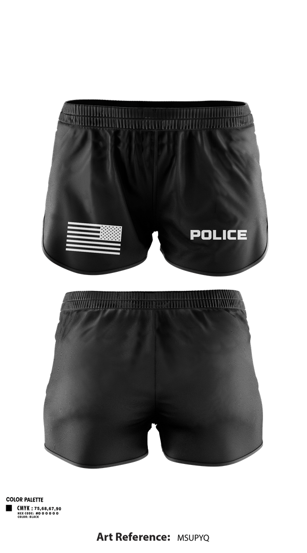 Ranger Panties, POLICE, Police, Teamtime, Team time, sublimation, custom sports apparel, team uniforms, spirit wear, spiritwear, sports uniforms, custom shirts, team store, custom team store, fundraiser sports, apparel fundraiser