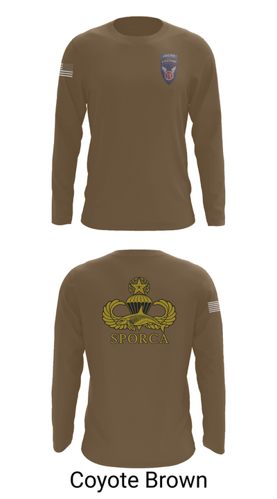 HHC, 725th BSB, 2/11 ABN 60450705 Long Sleeve Performance Shirt 6