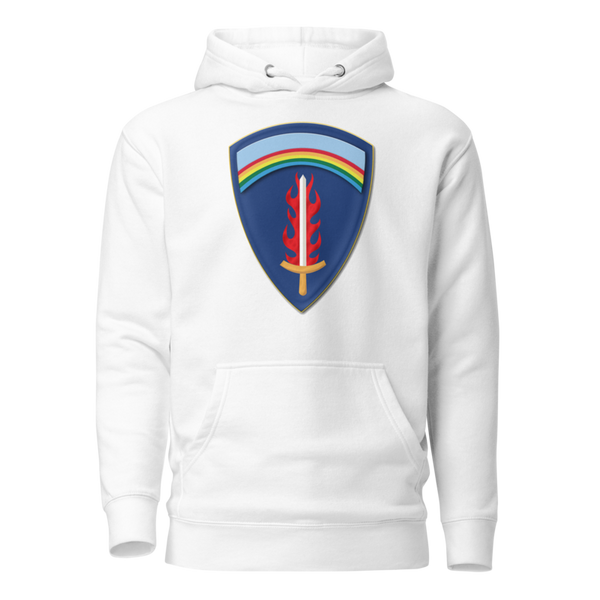 Unisex Hoodie - 1 - White